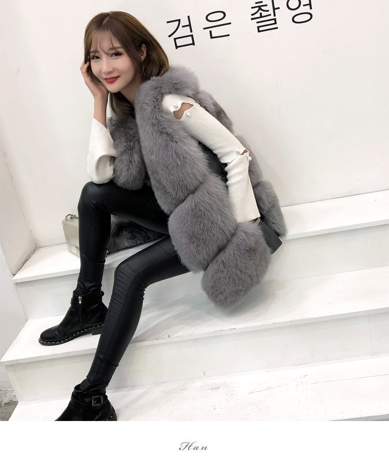 Manteau de fourrure femme - Ref 3172322 Image 20