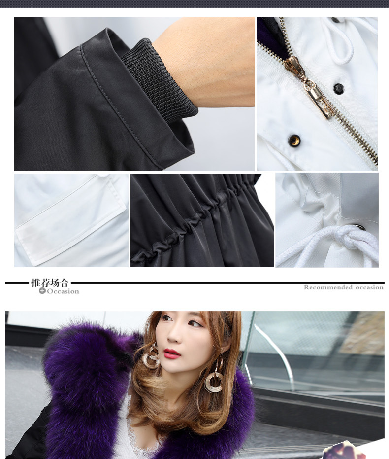 Manteau de fourrure femme - Ref 3174989 Image 17