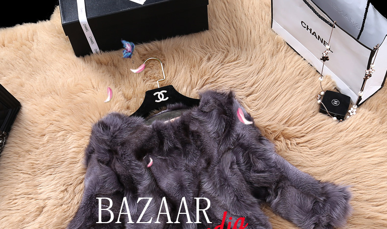 Manteau de fourrure femme - Ref 3174650 Image 7