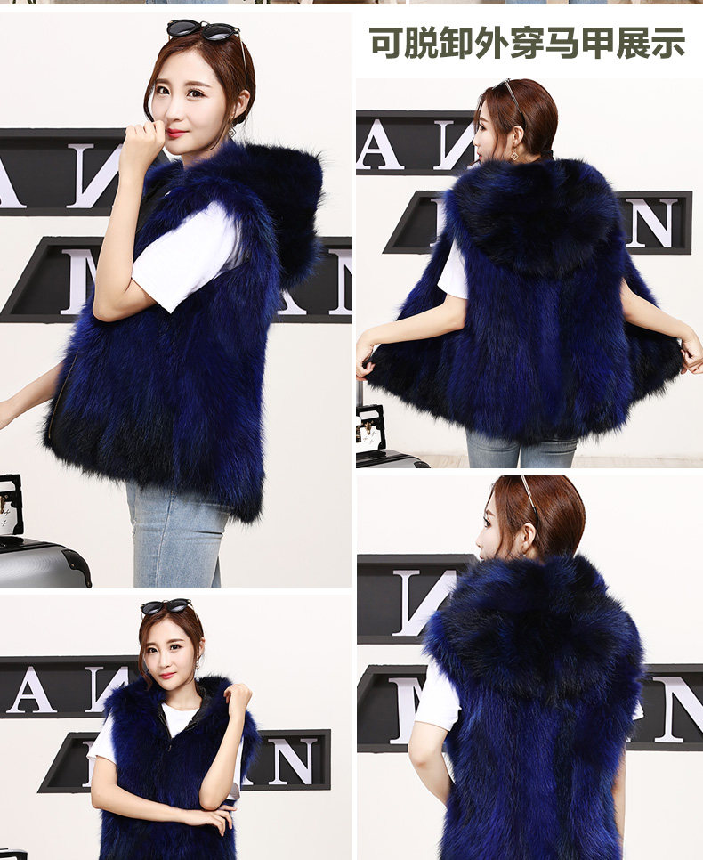 Manteau de fourrure femme - Ref 3172929 Image 16