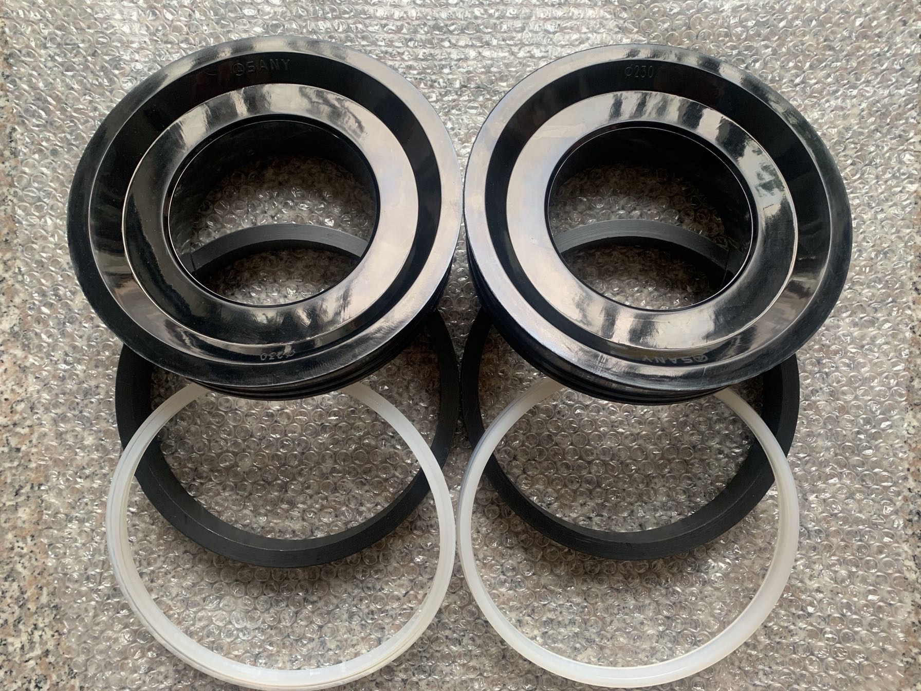 Explosive Sany Pump Truck Parts Rubber Piston Concrete Pump Parts Sany Pump Truck Piston 200 230 260