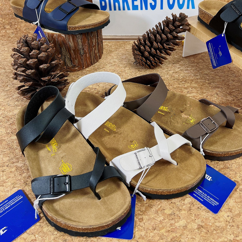 Boken Cork-Soled Slippers Mixed Style Men's and Women's Sandals Cork Slippers Sandals Foreign Trade Shoes Couple Outdoor Shoes