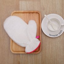 Washing dishes plus velvet brush bowls washing dishes gloves not stained with oil housework dishcloth kitchen cloth cleaning towel
