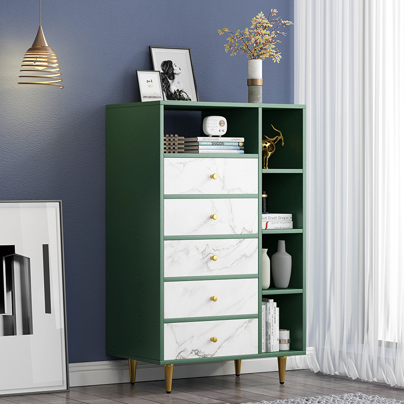 Bucket Cabinet Nordic Bedrooms Multilayer Containing Cabinet Multifunction Containing Cabinet minimalist modern Living room drawers Five-closet closet
