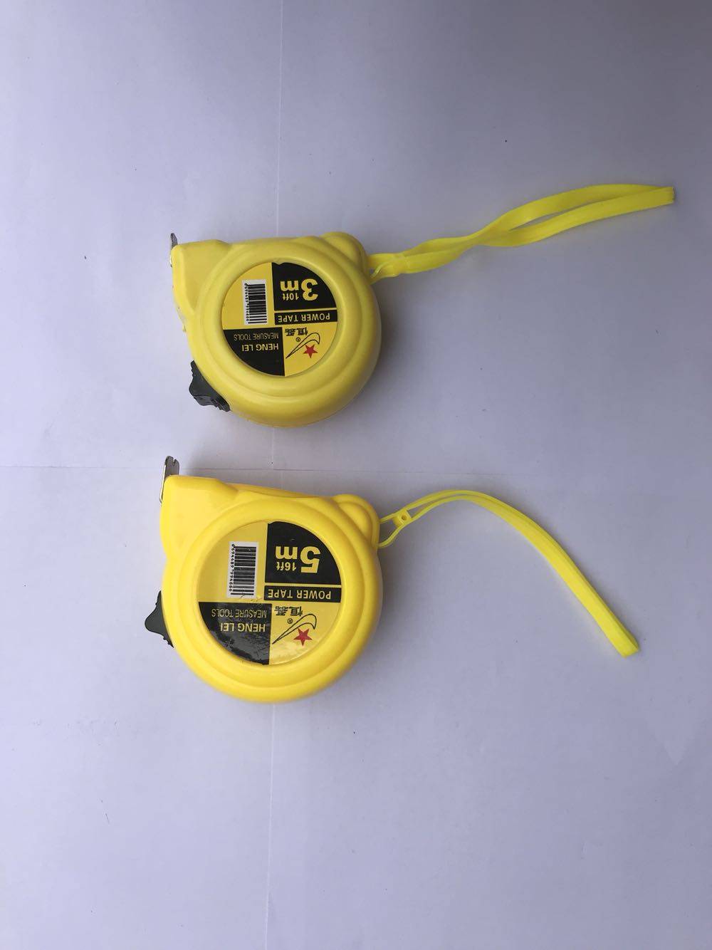 Henglei brand high-precision steel tape measure woodworking tape measure 3 meters 5 meters household multi-function measuring tool