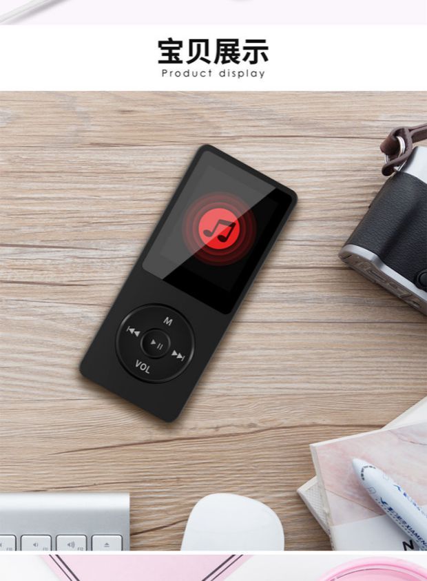 Tiểu thuyết tải về sinh viên mp3mp4 mang theo bộ nhớ mini mini Walkman của riêng họ với thẻ cắm màn hình - Máy nghe nhạc mp3 