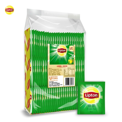 Lipton Lilton Green Tea Sags Independence Tea Bag E80 Сумка отель коммерческий пекарня чай официальный флагман