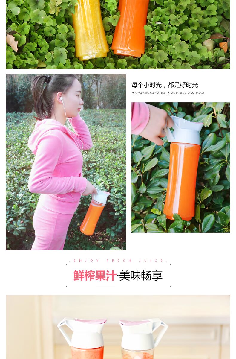 máy ép chậm hongxin Máy ép trái cây mini cầm tay Royalstar / Rongshida RZ-718S máy xay philip hr2118