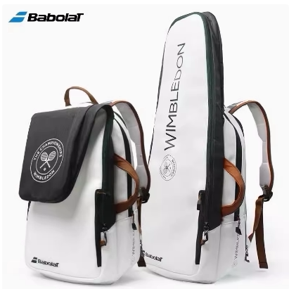 Tennis Racket Wimbledon New Men's and Women's Backpack Nadal Tennis Large Capacity Backpack Double Shoulder Bag 2-Pack 6-Pack