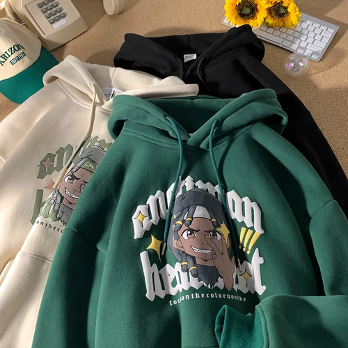 Tide, трендовая весенняя толстовка с капюшоном в стиле хип-хоп, в американском стиле, оверсайз