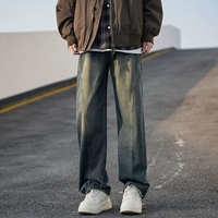 Ретро -синий джинсовый