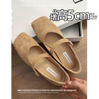 Autumn and winter suede skirt 2024 new style french retro