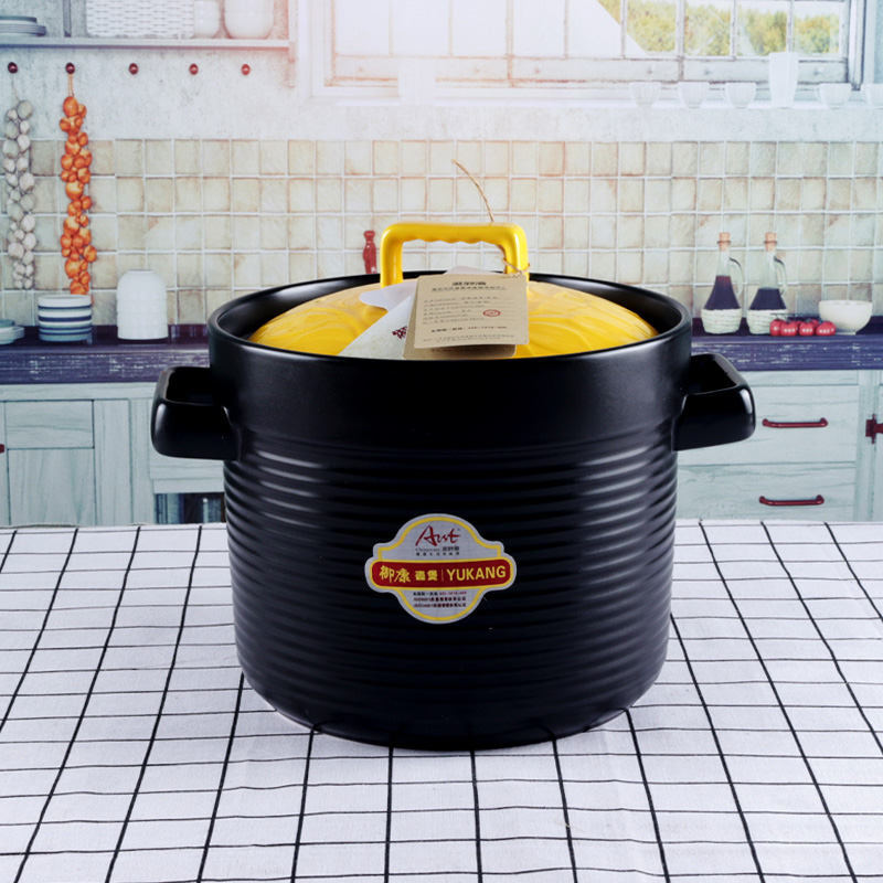 Arst/ya kang cheng DE 6.0 L initiates a porcelain pot deep soup pot stew ceramic casseroles, soup pot casserole