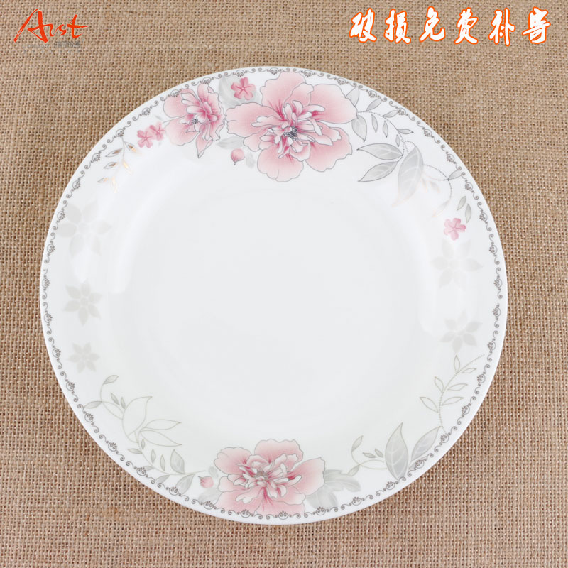 Ya cheng DE chunhui carried between 7 and 8 inches soup plate FanPan fill dish plate round plate ceramic A525 plate