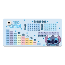 可爱卡通儿童学习加热鼠标垫超大发热暖桌垫办公室垫子桌面电脑键盘电热板暖手桌垫