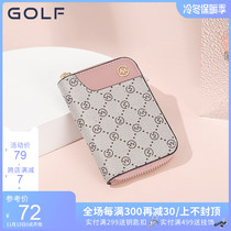 GOLF kabao 2022 new tide old fashion small wallet lady short Doka bit two in one