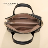 GOLF/高尔夫 Кожаная вместительная и большая модная сумка на одно плечо, из натуральной кожи, воловья кожа