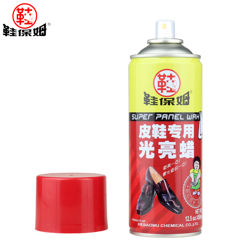 鞋保姆皮鞋上光保养剂 无色喷雾皮鞋油 高光亮液体鞋油鞋蜡护理剂