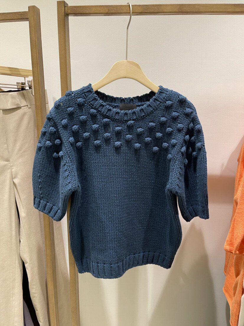 THE SAND SAND BEIGE Korea East gate 2022 Spring new stylish sweet stitch weaselwear