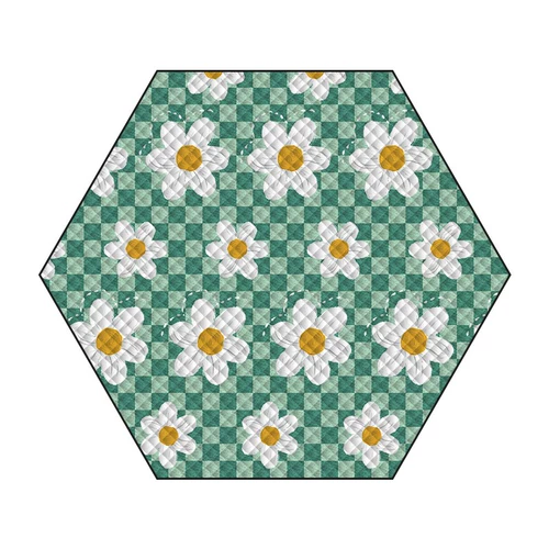 Шестиугольный дорожный ковер для кемпинга, палатка с аксессуарами