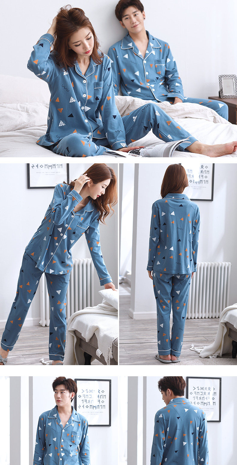 Pyjama mixte en Coton à manches longues - Ref 3005043 Image 15