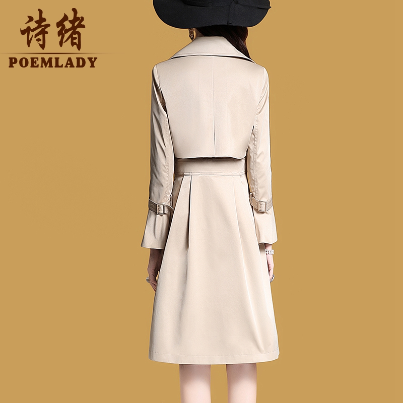 Trench pour femme POEMLADY en Polyester - Ref 3227217 Image 5