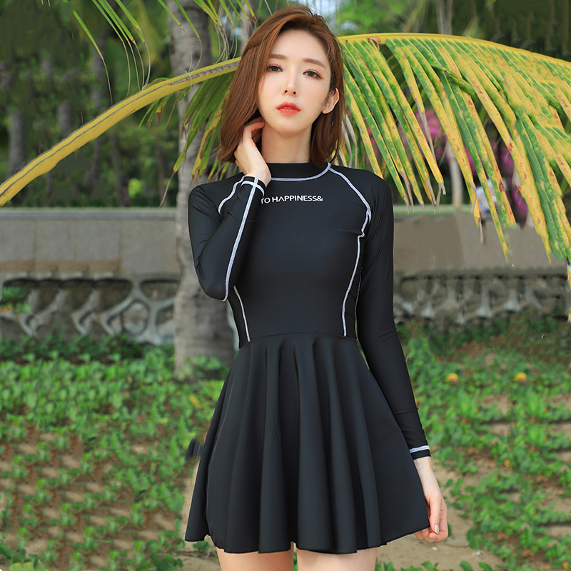 Swimsuit Women's Summer Two style Belly Up Slim Fit Corner Sports 23 Pieces Large Size Conservative Student Spa Swimsuit Woman