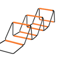 Multi-function agility folding ladder childrens physical exercise jump ladder rope ladder training butterfly ladder hurdle frame agility ladder