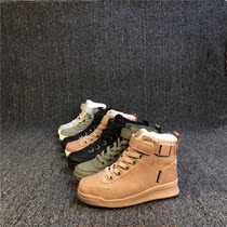 Ah round Einsincere Swedish winter New Full waterproof male and female children plus velvet warm cotton shoes snow boots parent-child model