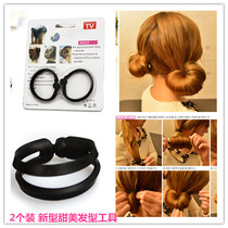 Hair less headwear South Korean children half shot head disc hairdresser small slob styler minimalist hairstyling tool