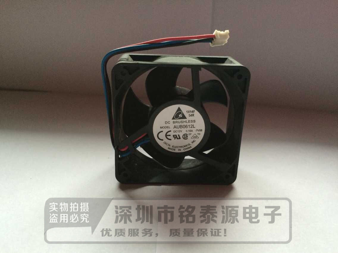 原装台达 AUB0612L 6025 12V 0.16A 6cm/厘米 三线 线静音散热风扇