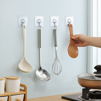Hook strong adhesive paste wall wall hanging kitchen load-bearing suction cup hook door behind the wall no trace hole-free sticky hook