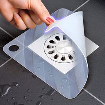 Floor drain deodorizer bathroom toilet anti-smell anti-insect seal deodorant silicone floor drain pad sewer deodorant cover