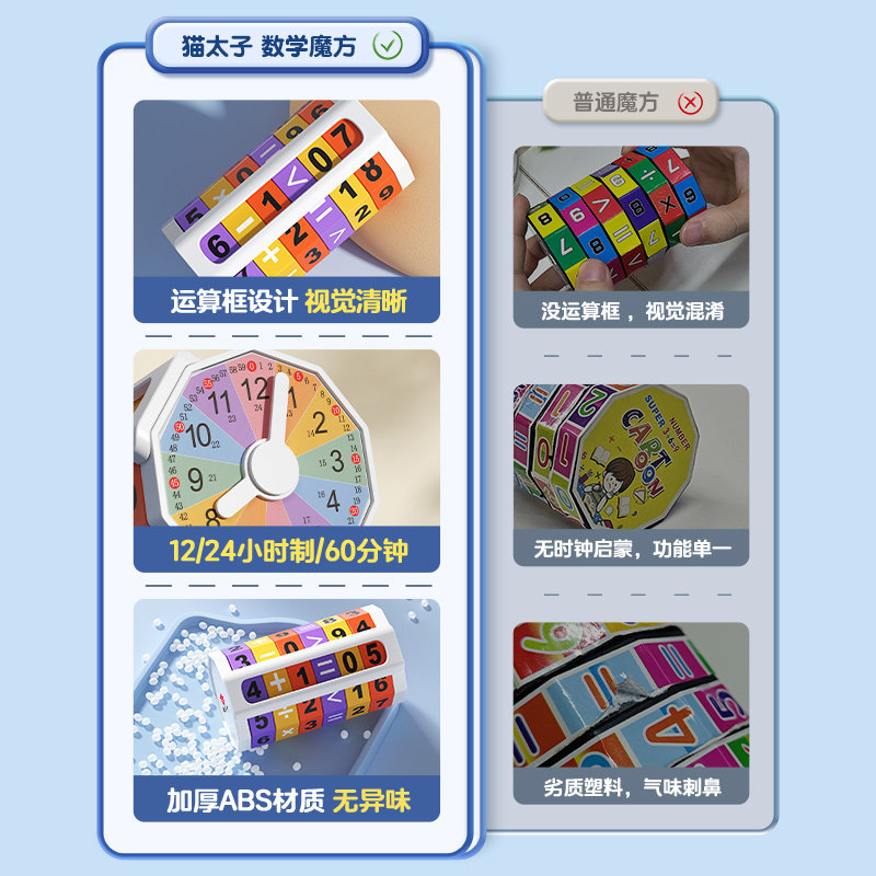 孩子的数学魔法棒 数学早教玩具推荐 - 猫太子魔方-魔方-淘宝好物网