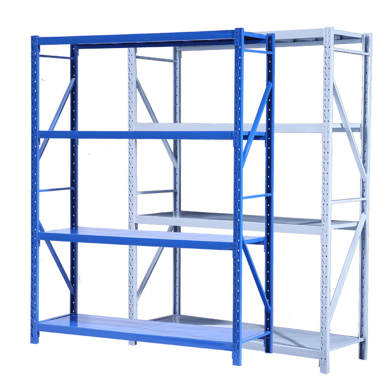 Warehouse Storage Shelf Home Balcony Garage Commercial Multifunction Free Combined Multilayer Set Up Display Iron Shelf