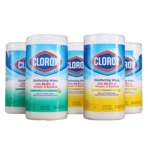 Costco Clorox Home Disinfection влажное бумажное полотенце ткани 75 таблетки*5 кухня для удаления окрашивания маслом