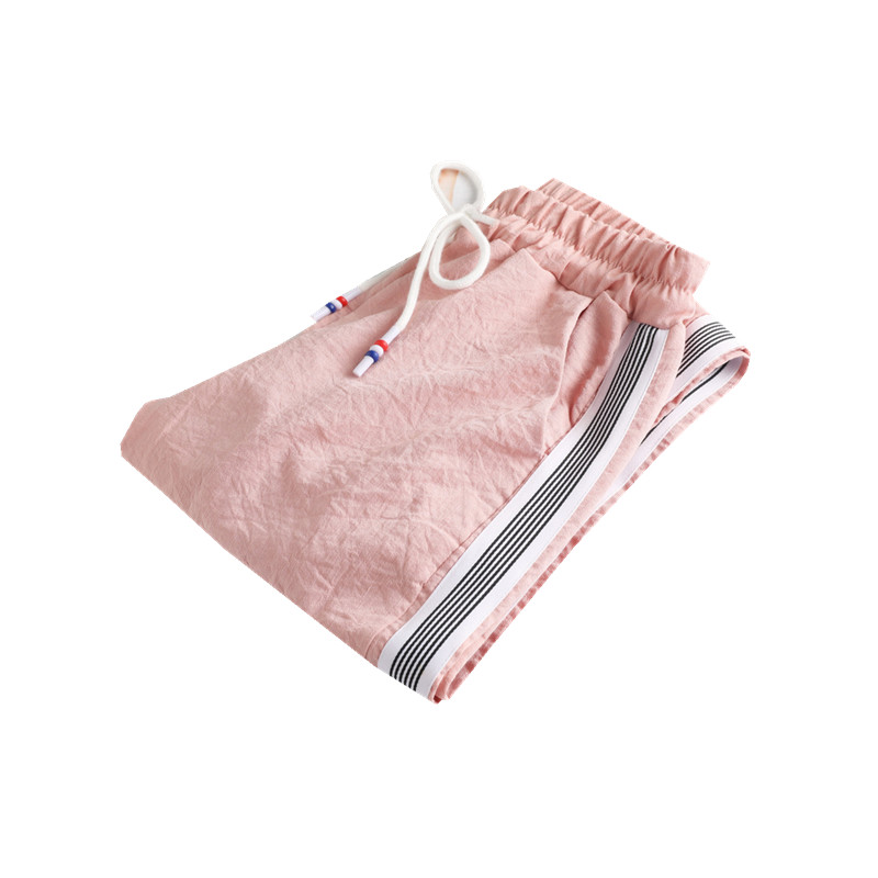 Womens trẻ em lớn sweatpants bông Masha 2020 mới mùa xuân và mùa thu thường quần Harun quần childrens xà cạp mất.