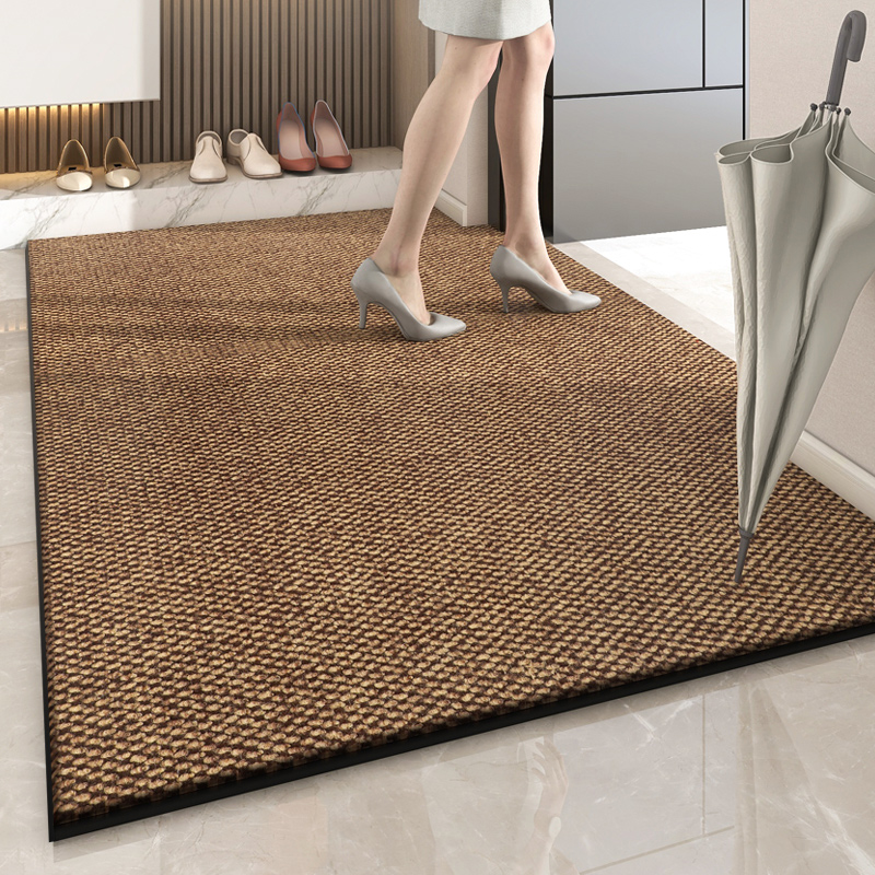 Doormat cushions into the door Entrance Doormat Rub dirt can cut Carpet Absorbent Door Cushion Home Mat Down-to-earth Cushion Big-Taobao