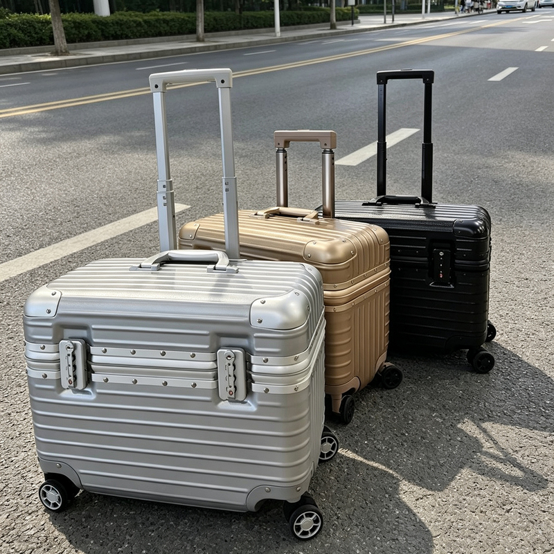 Aluminum Frame Photography Suitcase for Women, 16-Inch Flip-Top Trolley Case, Horizontal Style, 20inch Carry-On Luggage, Camera Password Case Aluminum Frame Photography Suitcase for Women, 16-Inch Flip-Top Trolley Case, Horizontal Style, 20inch Carry-On Luggage, Camera Password Case