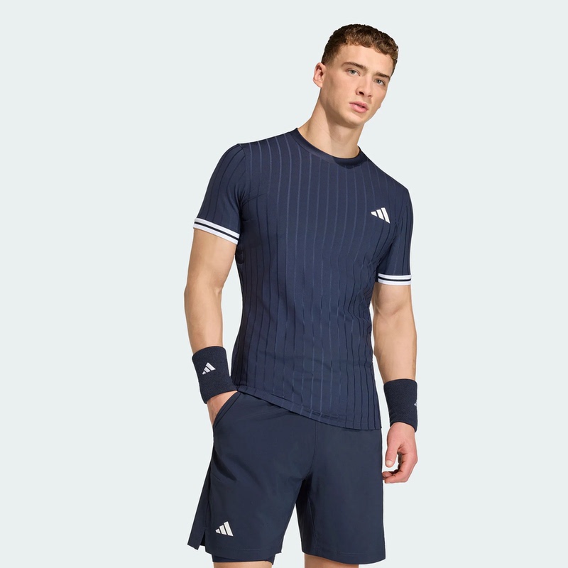 Adidas 2026 New Men's Round Neck Sports Tennis T-Shirt Kd7599 Ke8972