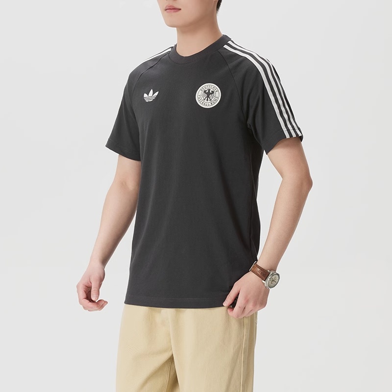 Adidas Trefoil Men's Football Training Sports Short Sleeve T-Shirt Kg5097 Jz2256 Jy9624