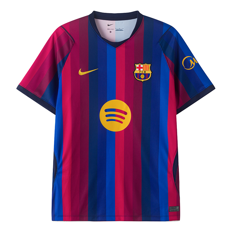 Nike Men's Barcelona Home Fan Version Jersey Football Sports Quick-Drying Short-Sleeved T-Shirt Ii1872-683 Nike Men's Barcelona Home Fan Version Jersey Football Sports Quick-Drying Short-Sleeved T-Shirt Ii1872-683