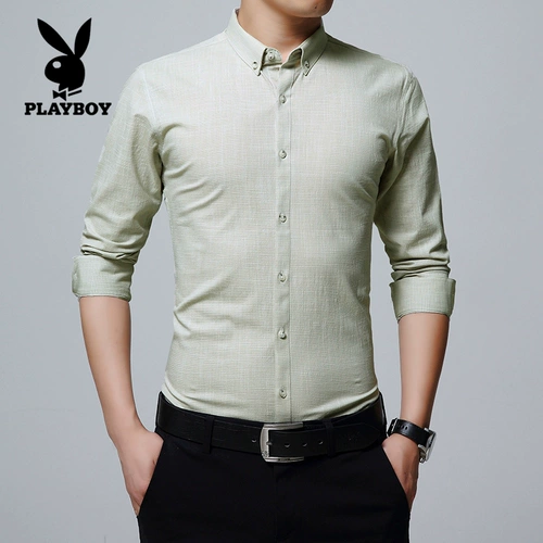 Playboy, весенняя тонкая рубашка для отдыха
