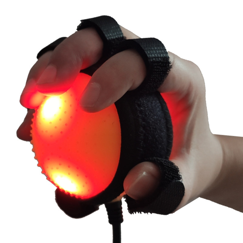 Finger Function Rehabilitation Training Equipment, Hand Charging Electric Heating Massage Ball, Grip Strength Exercise, Five-Finger Hemiplegia, Stroke