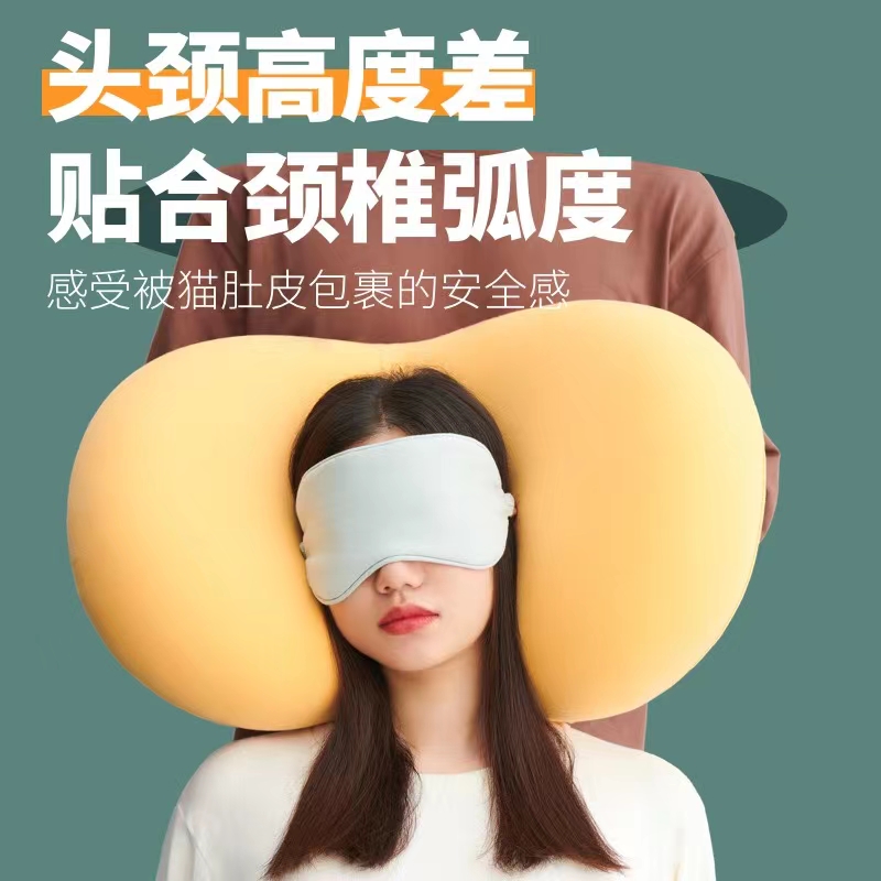 猫肚皮 枕头护颈椎枕助睡眠 图2