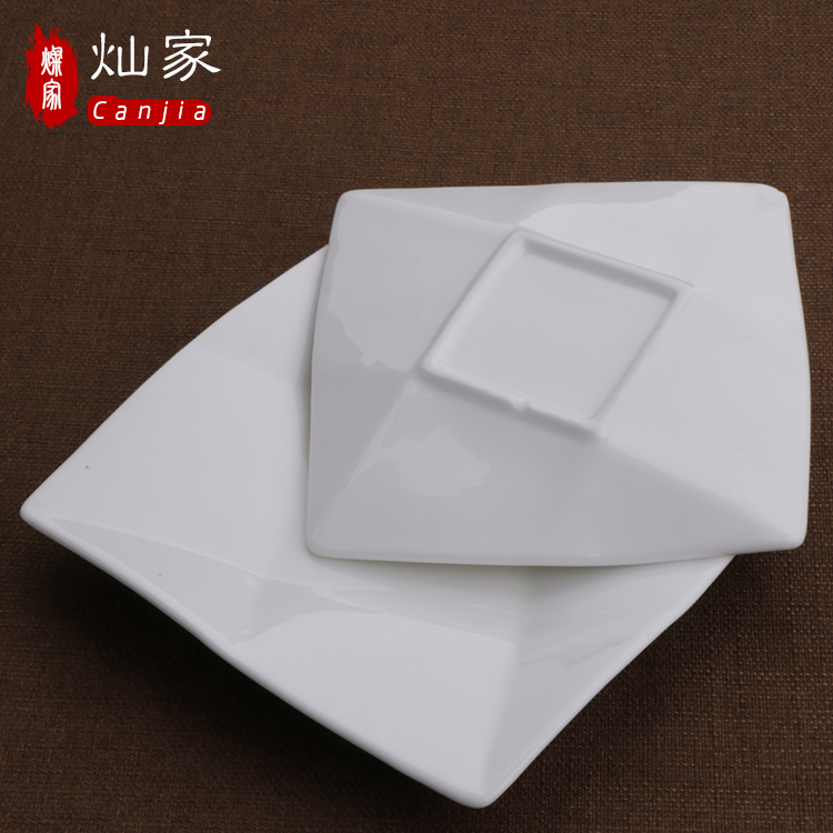 The downtown home dishes cooking pan cake plate ceramic tableware nine grid snack dish dishes disc steak special - shaped plate