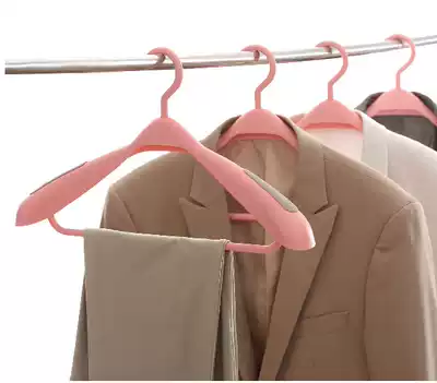 HSBC Xinjia suit drying rack Women's suit plastic hanger wide shoulder non-slip corner wardrobe hanger