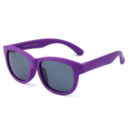 Модные силиконовые детские классические солнцезащитные очки подходит для мужчин и женщин, коллекция 2022, защита от ультрафиолета