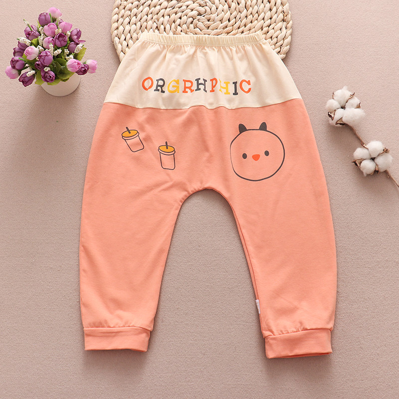 Baby Big PP Pants Thin Air Conditioning Pants Boy Anti-mosquito Pants Children Girl Pants Baby Girl Pants Baby Fart Pants Spring Autumn Pants