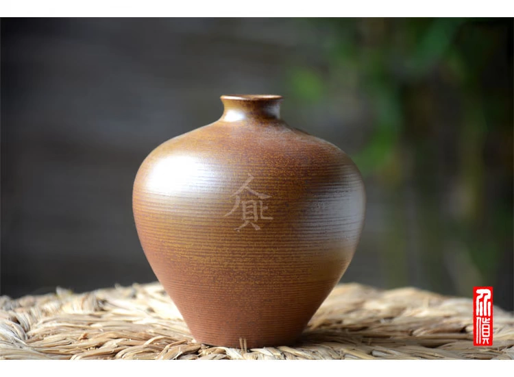 Bình đất sét, thảm trà, hoa và bình hoa - Vase / Bồn hoa & Kệ